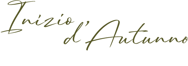 Inizio d’Autunno