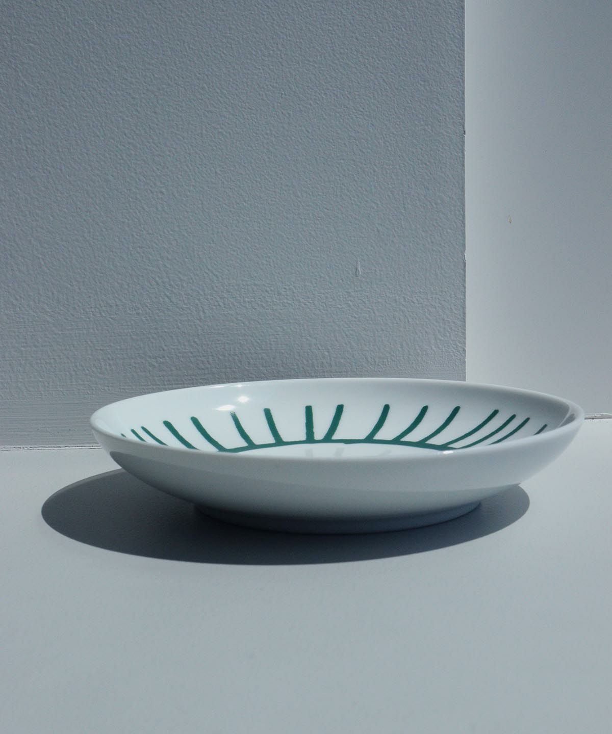 15cm SMALL PLETE HASAMIYAKI-SUN-サイド(グリーン）