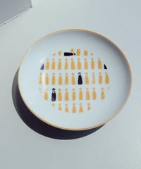 15cm PLATE HASAMIYAKI-PIKO-（イエロー）