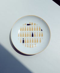 15cm PLATE HASAMIYAKI-PIKO-（イエロー）
