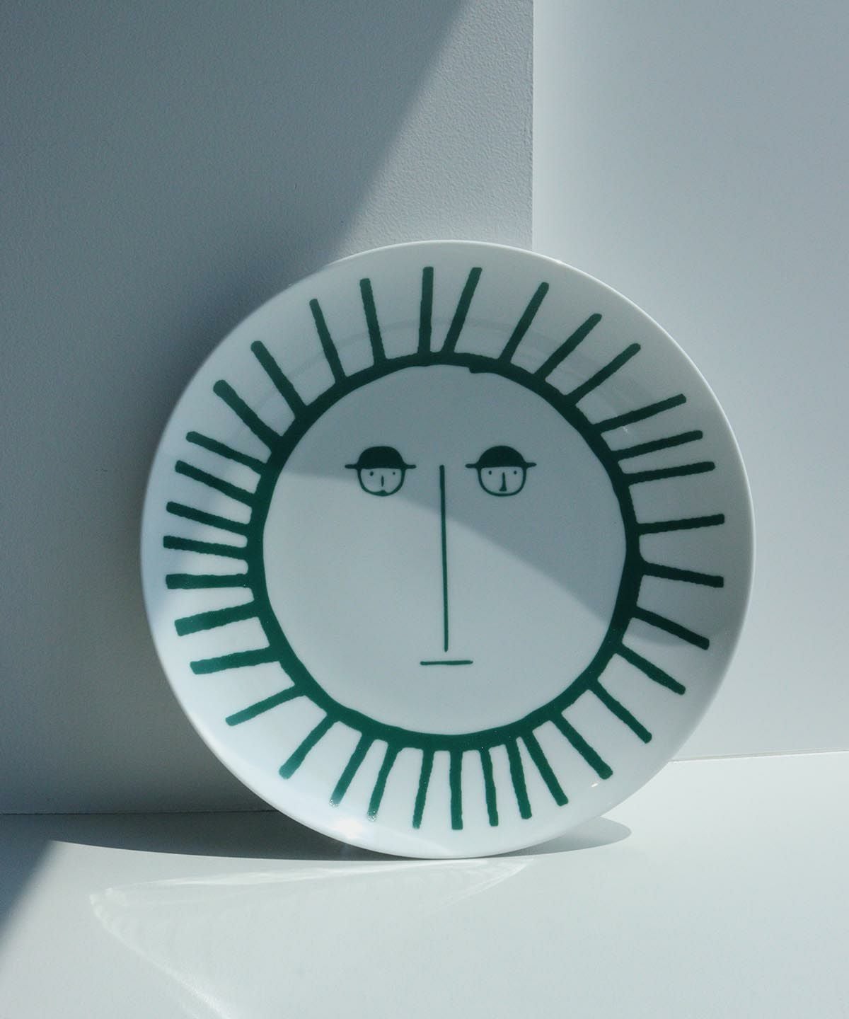 24cm BIG PLATE HASAMIYAKI-SUN-（グリーン））