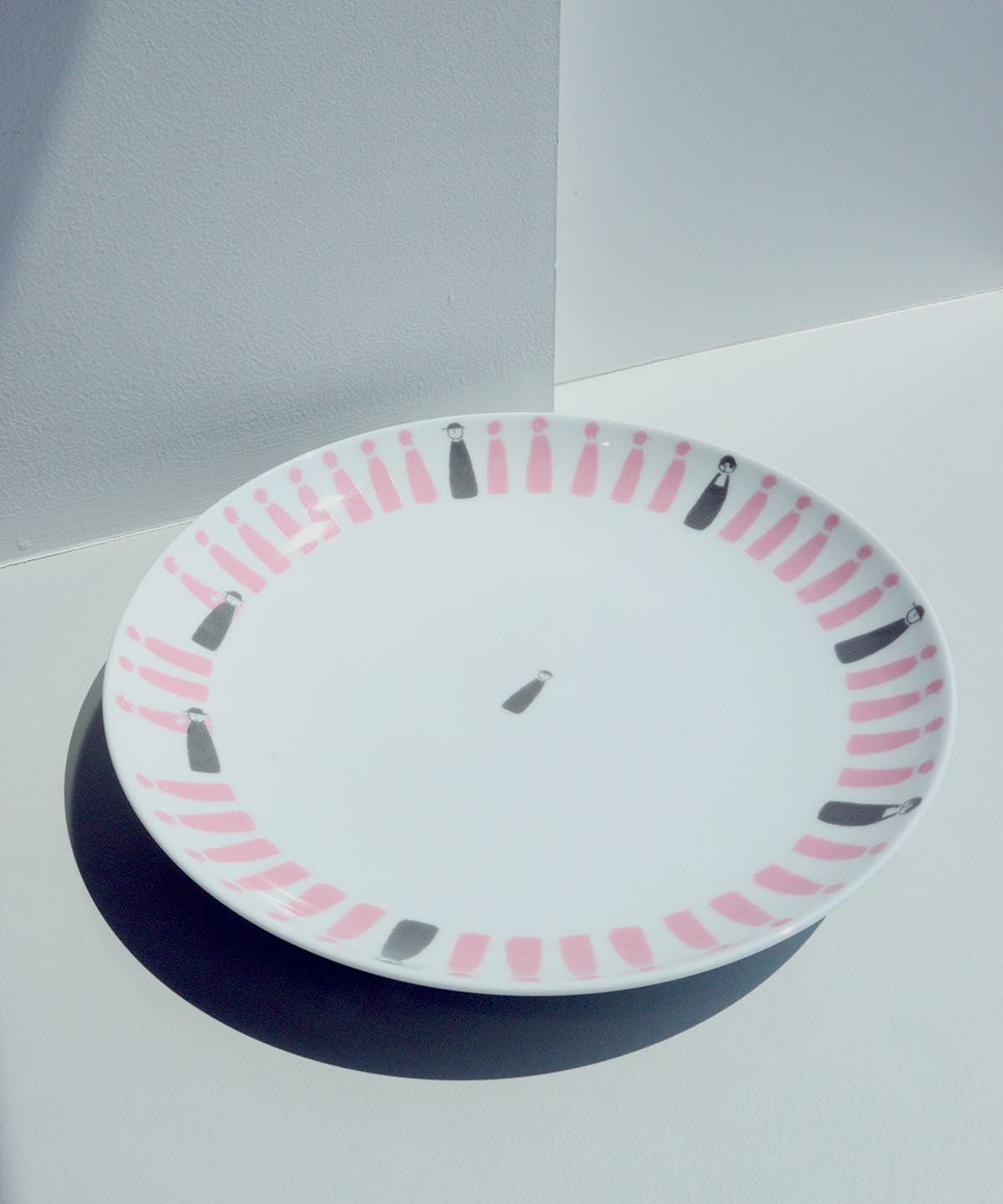 24cm BIG PLATE HASAMIYAKI-PICO-(ピンク）