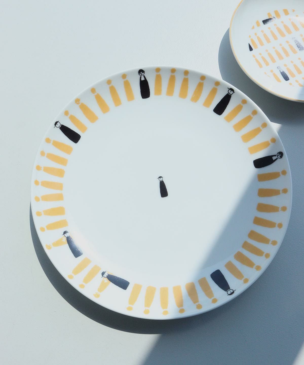 大皿＆小皿（イエロー）