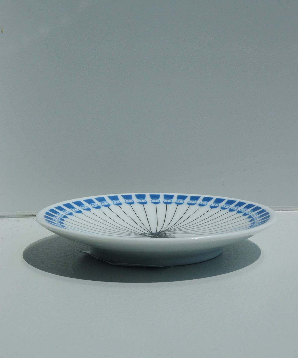 9cm MINI PLATE HASAMIYAKI-和-サイド（ブルー）