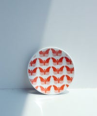 9cm MINI PLATE HASAMIYAKI-BUTTERFLY-（オレンジ）