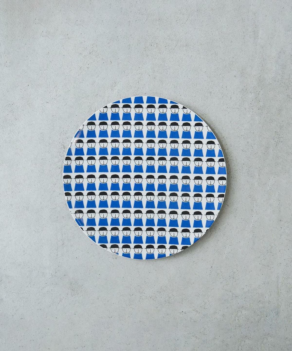 FLAT PLATE 22cm【有田焼】（ブルー）