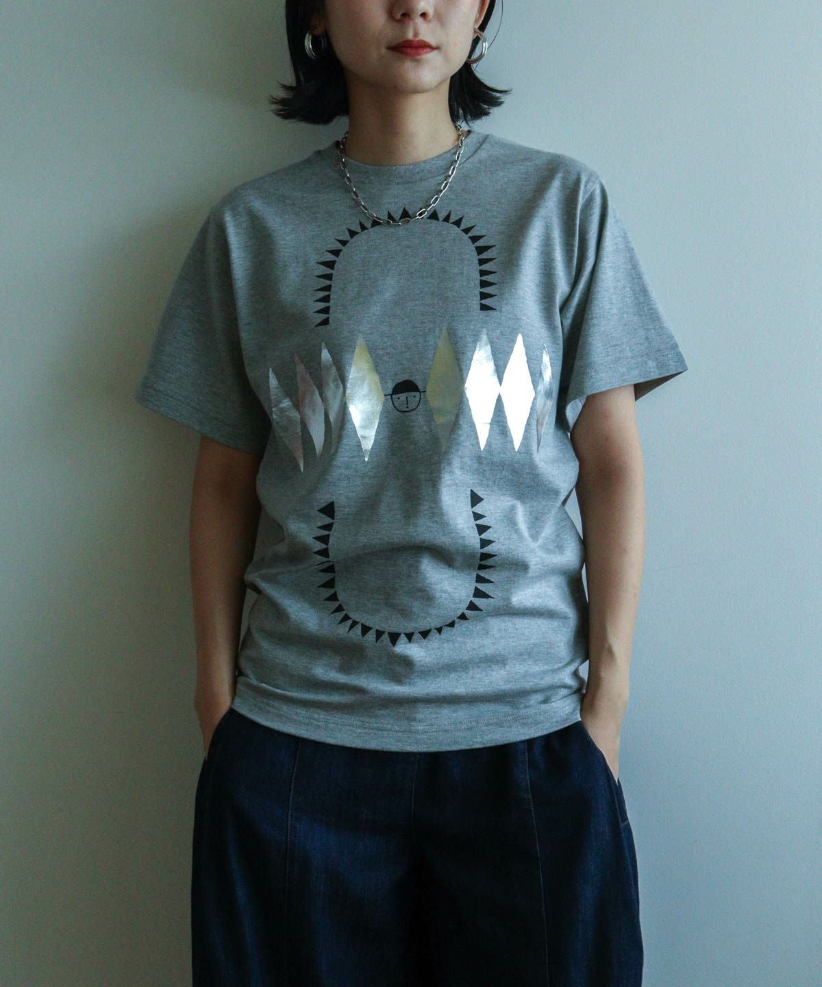 着用写真（グレー）