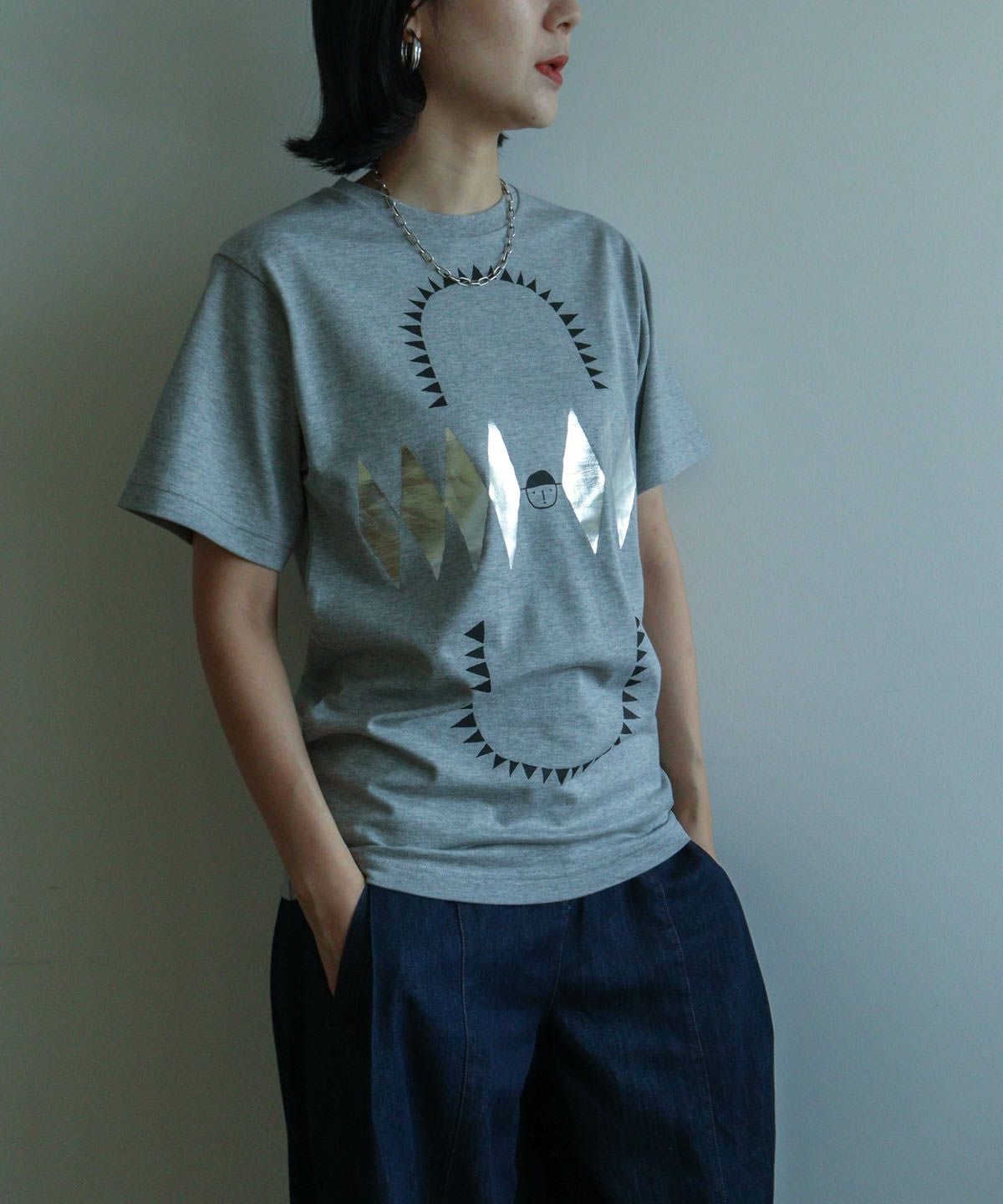 着用写真（グレー）