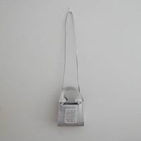 テレフォンバッグ・ショルダー付き全体（シルバー）