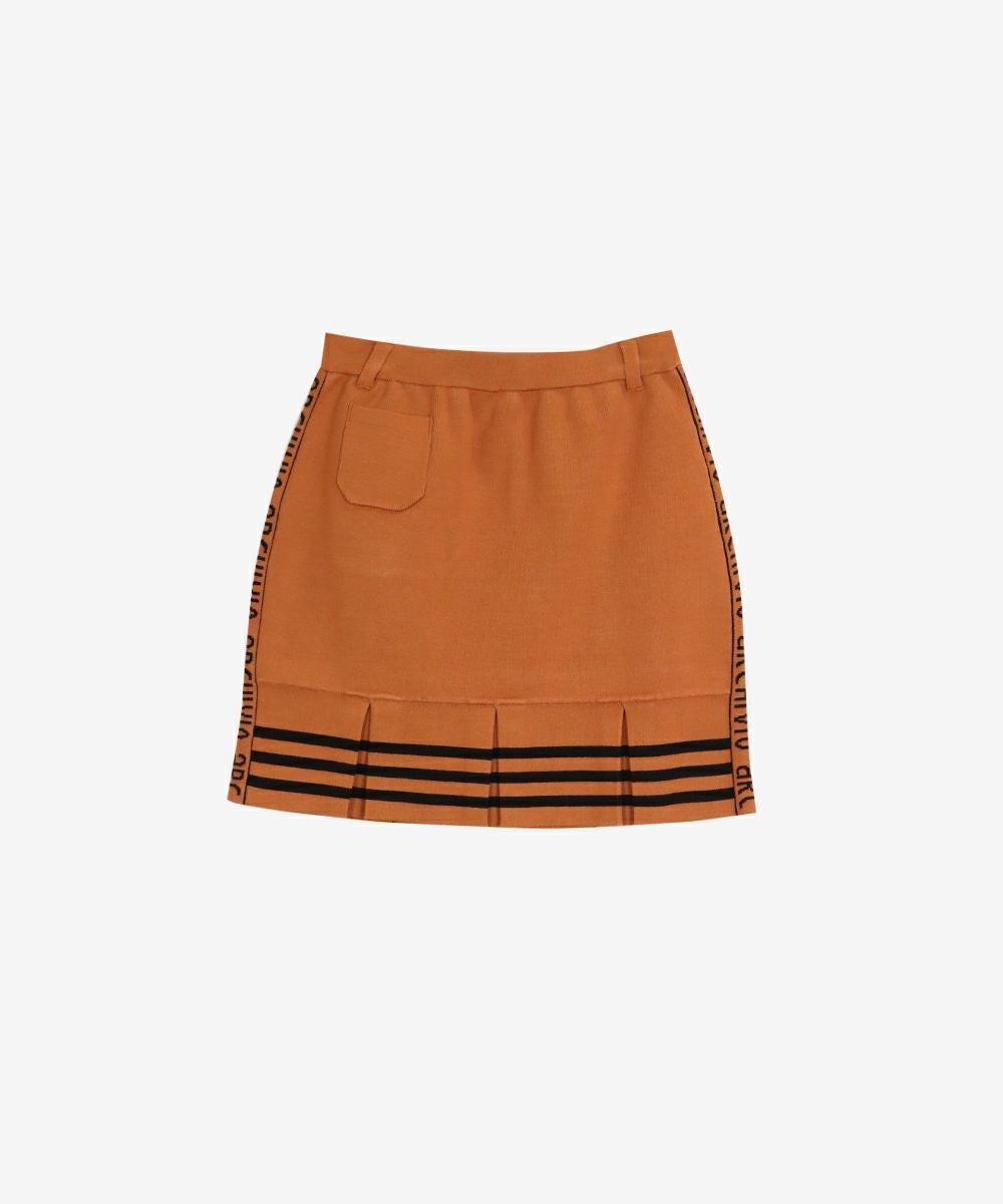 裾プリーツニットスカート|アルチビオ-アウトレット- - ゴルフウェアや