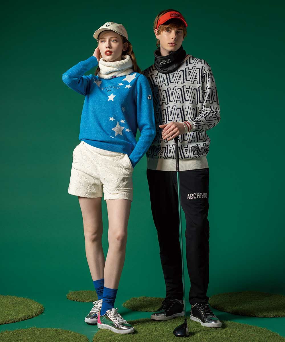 ベア柄保温裏地ショートパンツ|アルチビオ-アウトレット- - ゴルフ