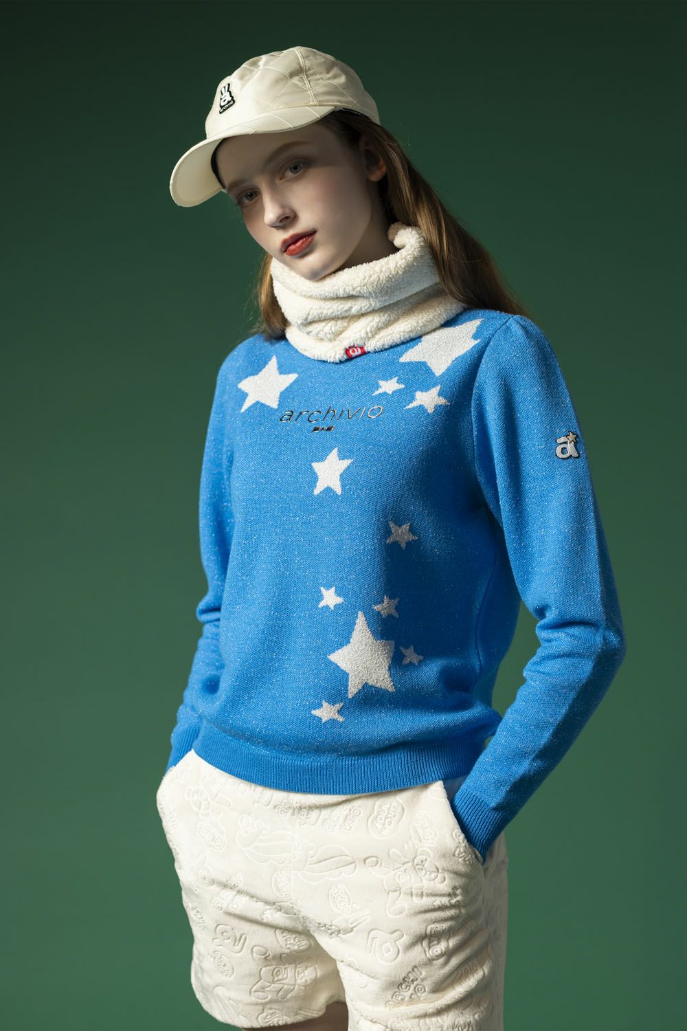 ベア柄保温裏地ショートパンツ|アルチビオ-アウトレット- - ゴルフ