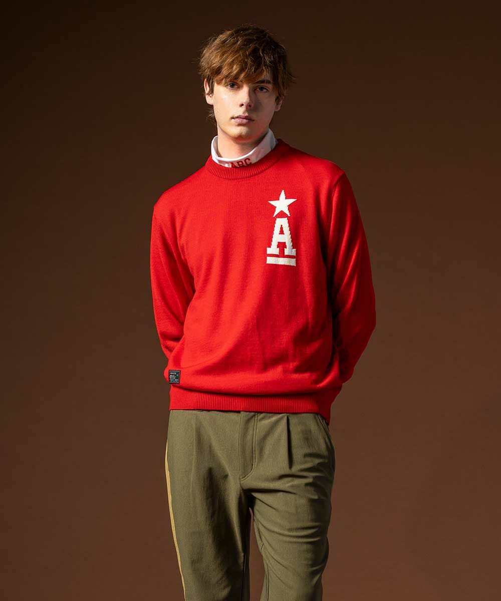 メンズ】 ウール混長袖ニットプルオーバー|アルチビオ-アウトレット