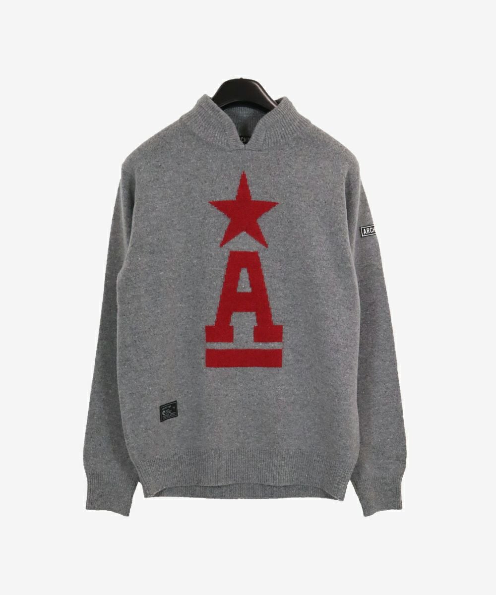 メンズ】 ウール混長袖ニットプルオーバー|アルチビオ-アウトレット