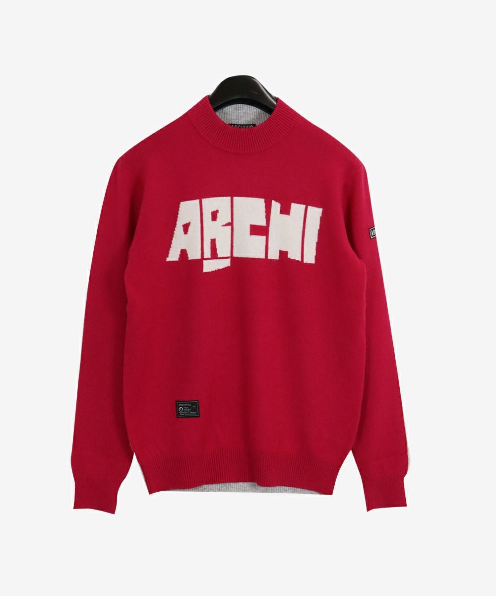 ARCHIVIO アルチビオ　メンズ　カシミヤ100% ニット長袖プルオーバー メンズ】 カシミヤ100%ニット長袖プルオーバー|アルチビオ
