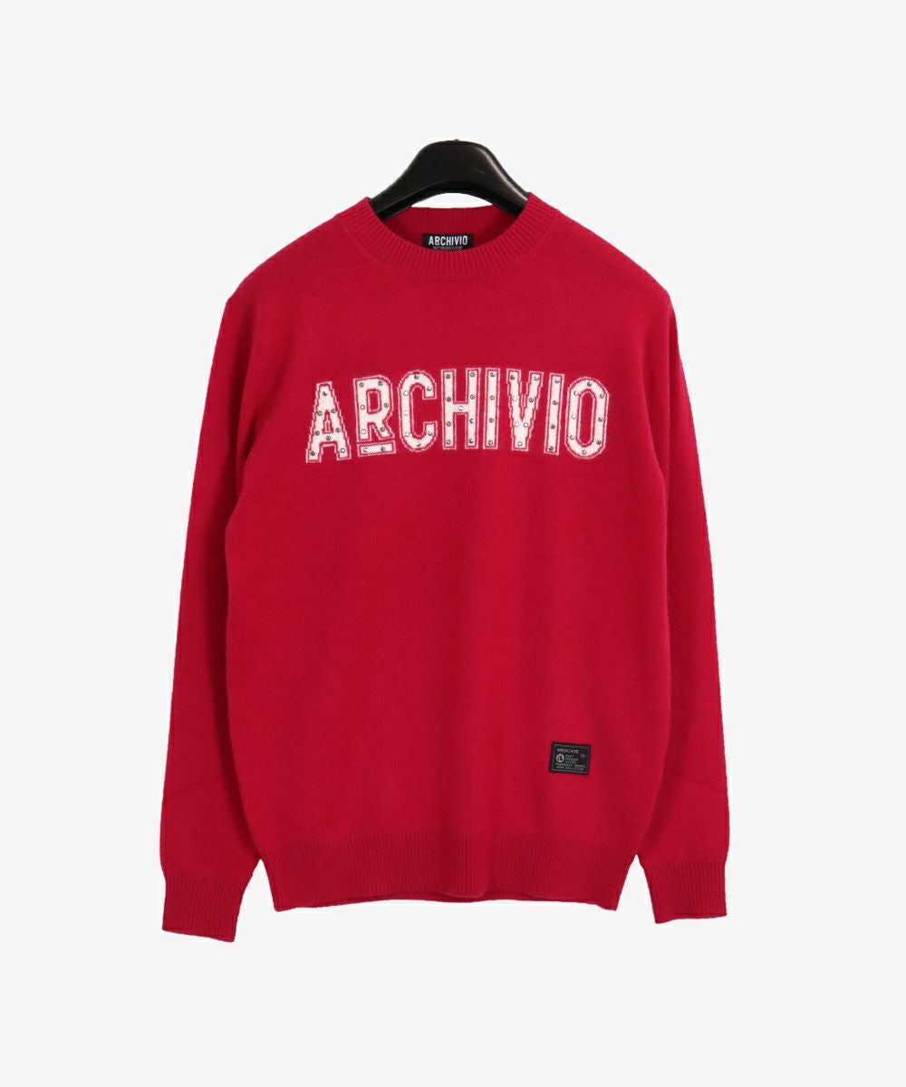 メンズ】 カシミヤ100%ニット長袖プルオーバー|アルチビオ