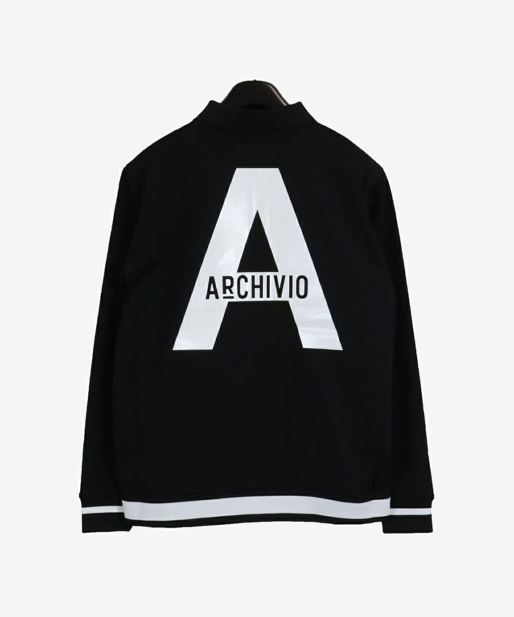 メンズ】 バックロゴハーフジップ長袖ポロシャツ|アルチビオ