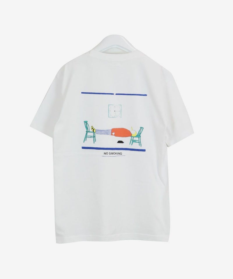 Tシャツ(No Smoking) New-ver.後（ホワイト）