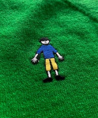 デザイン部分（グリーン）