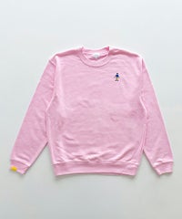 スウェットプルオーバー（ピンク）