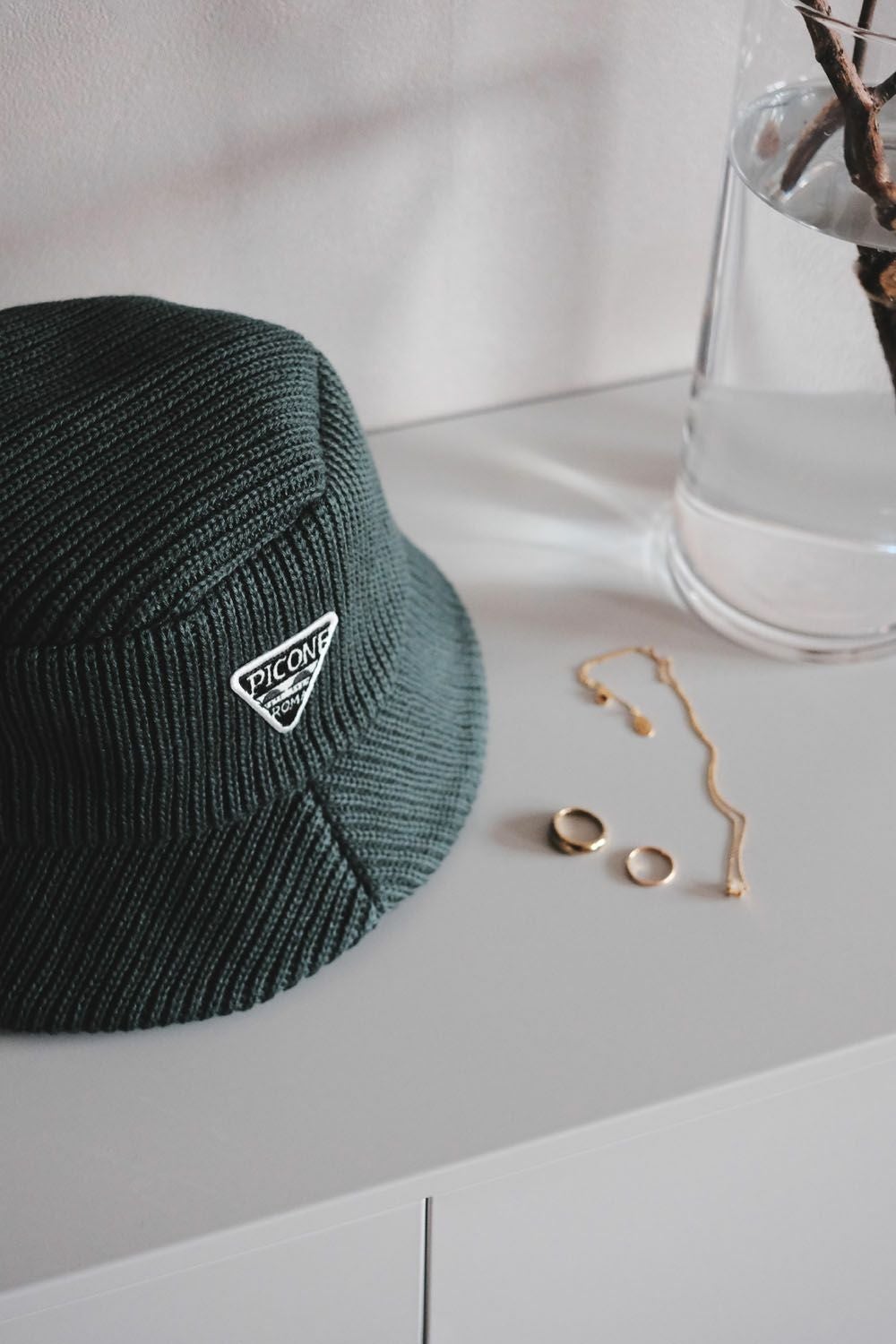 ハット（ダークグリーン）