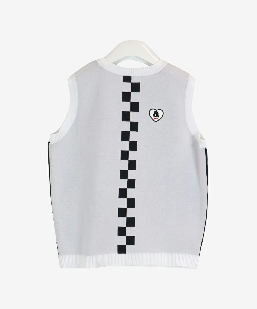 archivio-アルチビオ- 前後2wayニットベスト