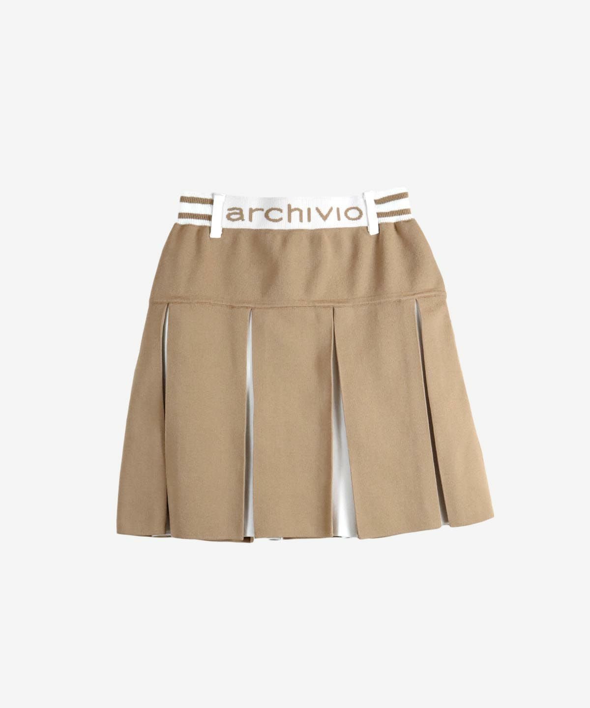 バイカラーニットプリーツスカート|アルチビオ-アウトレット- - ゴルフ