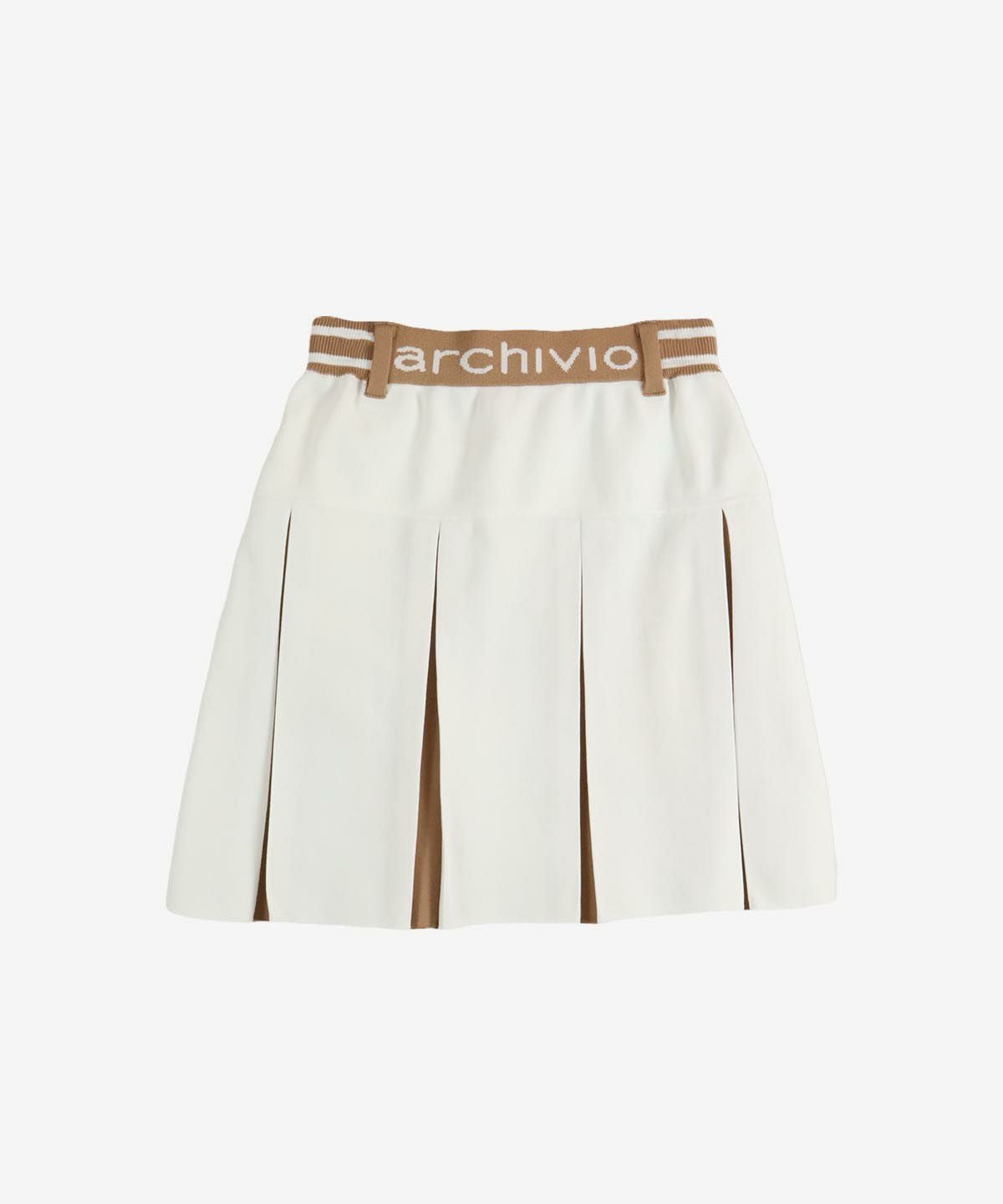 バイカラーニットプリーツスカート|アルチビオ-アウトレット- - ゴルフ