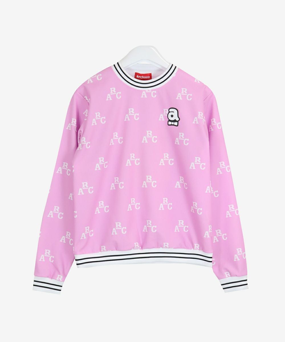 archivio-アルチビオ-モノグラム柄長袖プルオーバー