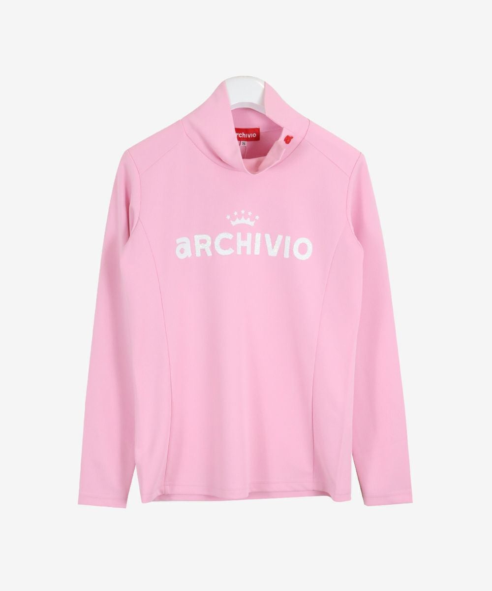 【新品】ARCHIVIO ピンク ゴルフUV速乾長袖プルオーバー サイズ40 UV速乾長袖プルオーバー|アルチビオ-アウトレット- - ゴルフウェアや