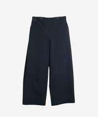 撥水ワイドパンツ（ネイビー）