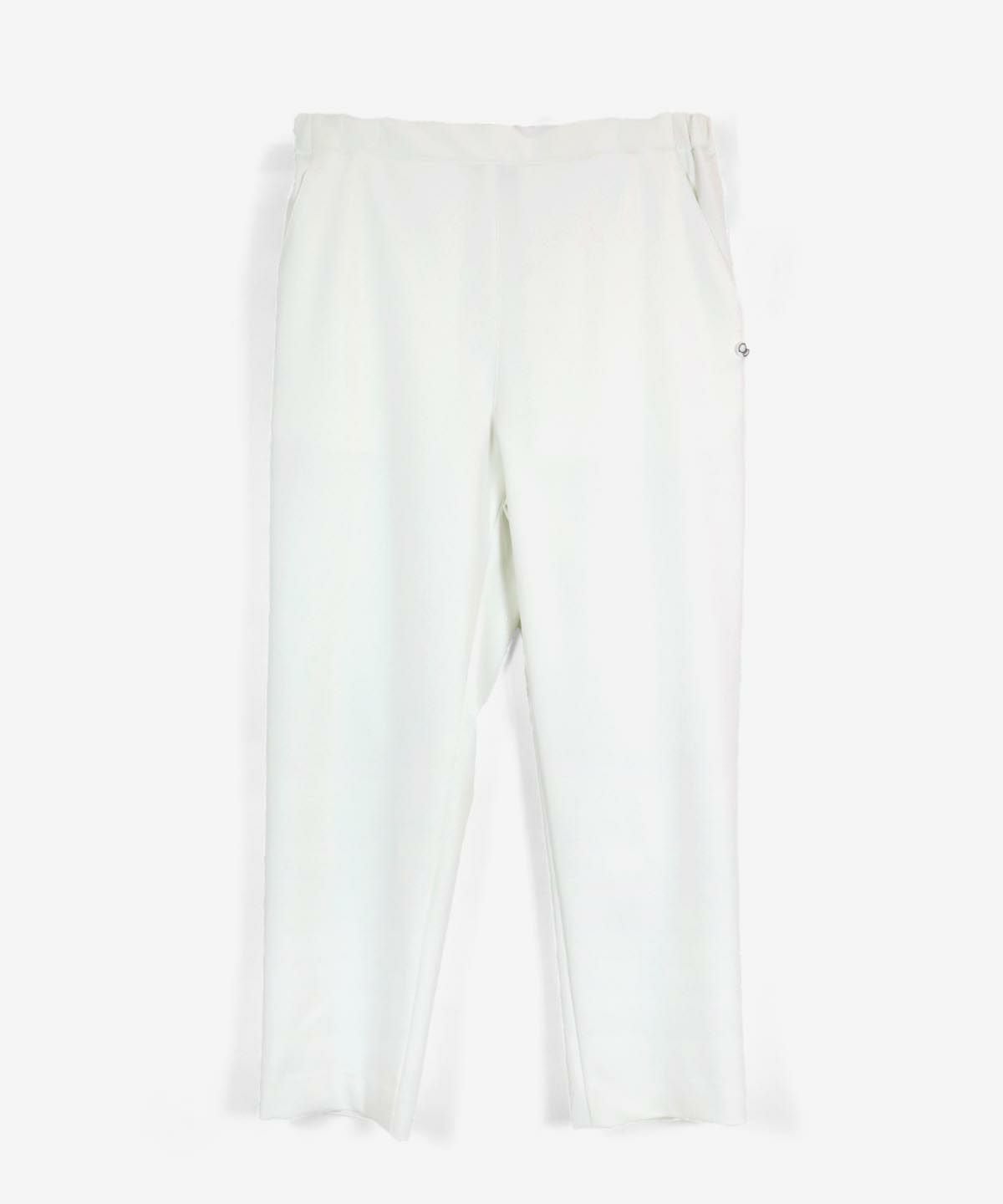 透け防止冷感アンクル丈パンツ（ホワイト）