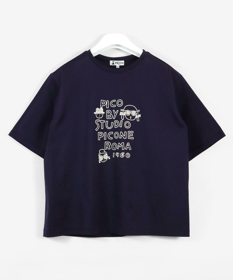 コットン100%冷感プルオーバー（ネイビー）