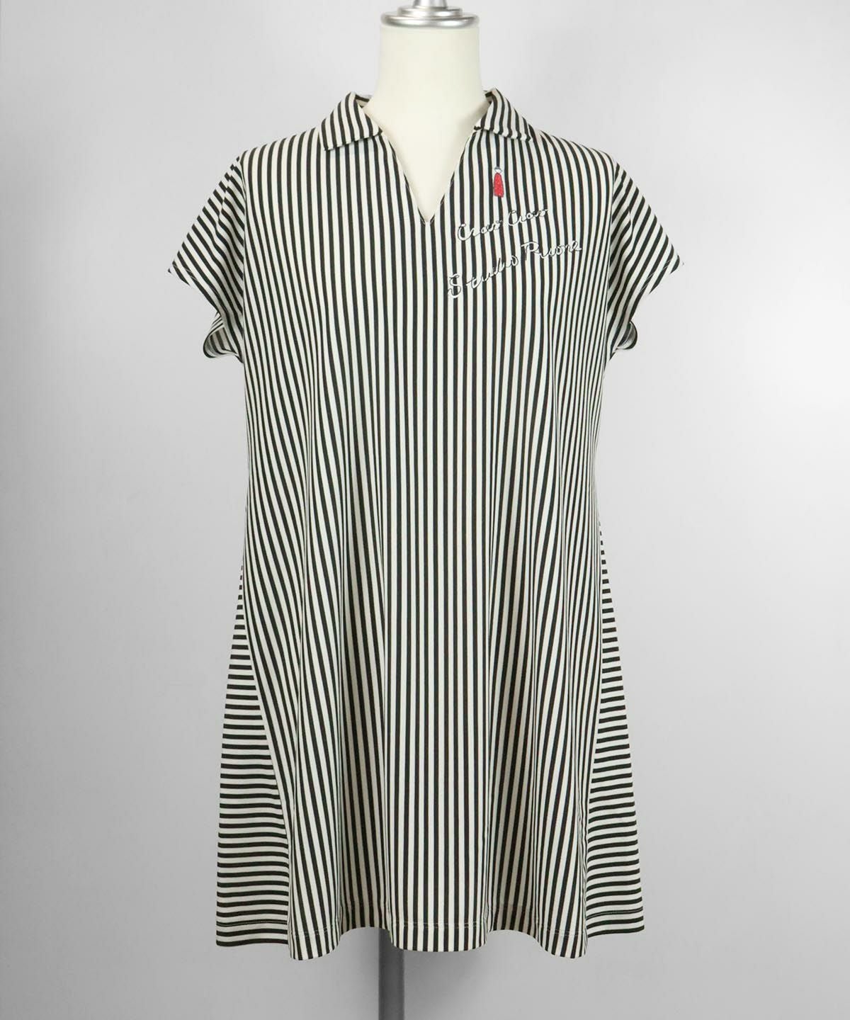 コットン混冷感プルオーバー（ブラック）