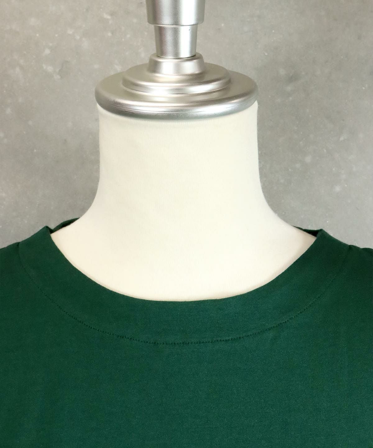 襟元部分（グリーン）