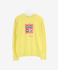 piconeclub-ピッコーネクラブ- コットン混クルーネックニット