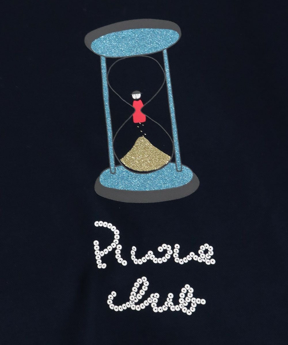 piconeclub-ピッコーネクラブ-コットン混半袖チュニック
