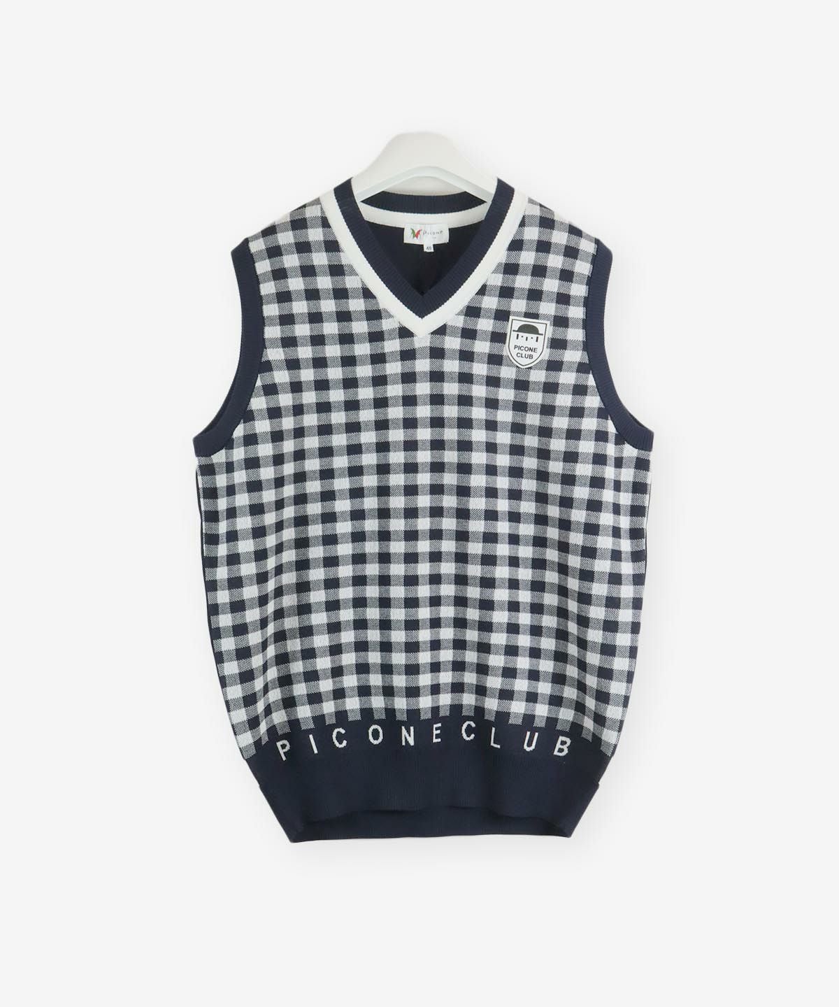 メンズ】Vネックニットベスト|ピッコーネクラブ-アウトレット