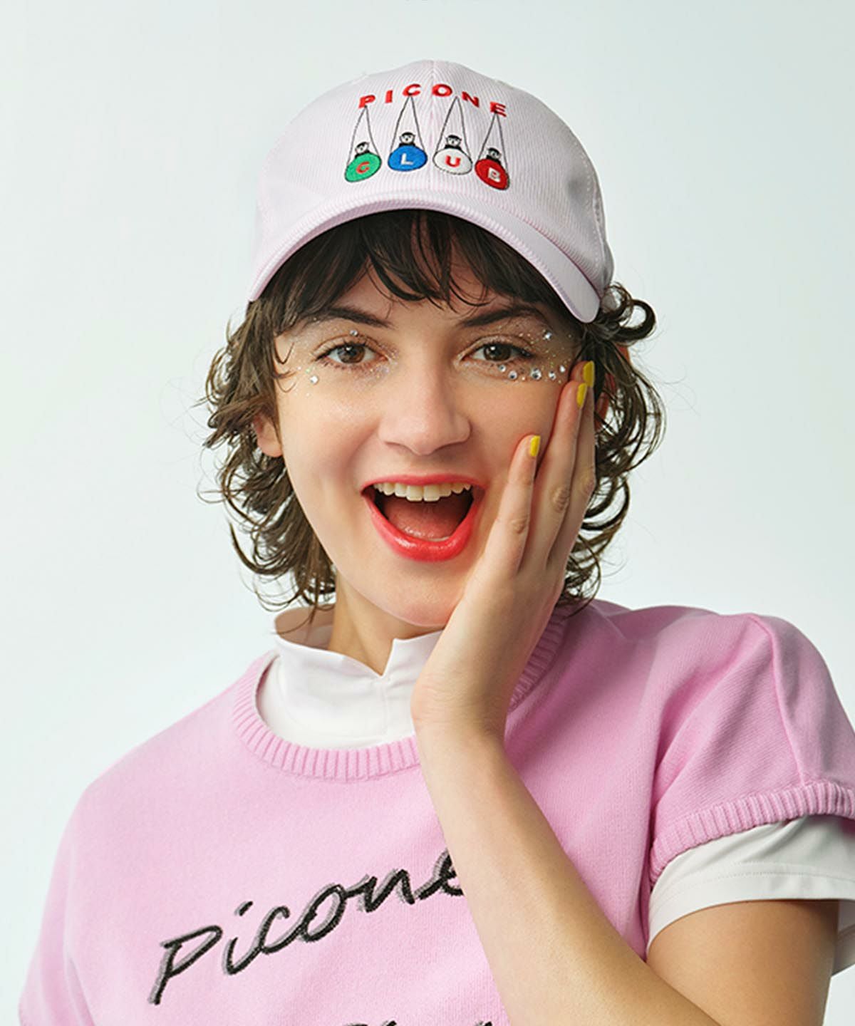 刺繍デザインキャップ|ピッコーネクラブ - ゴルフウェアや婦人服通販