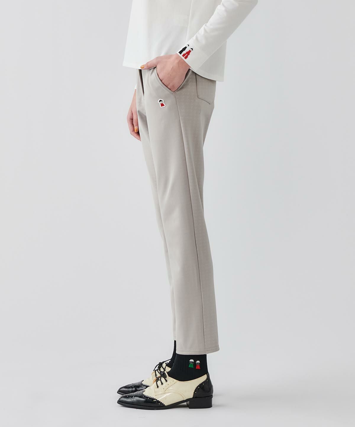 UV速乾千鳥エンボスパンツ|ピッコーネクラブ-アウトレット- - ゴルフ