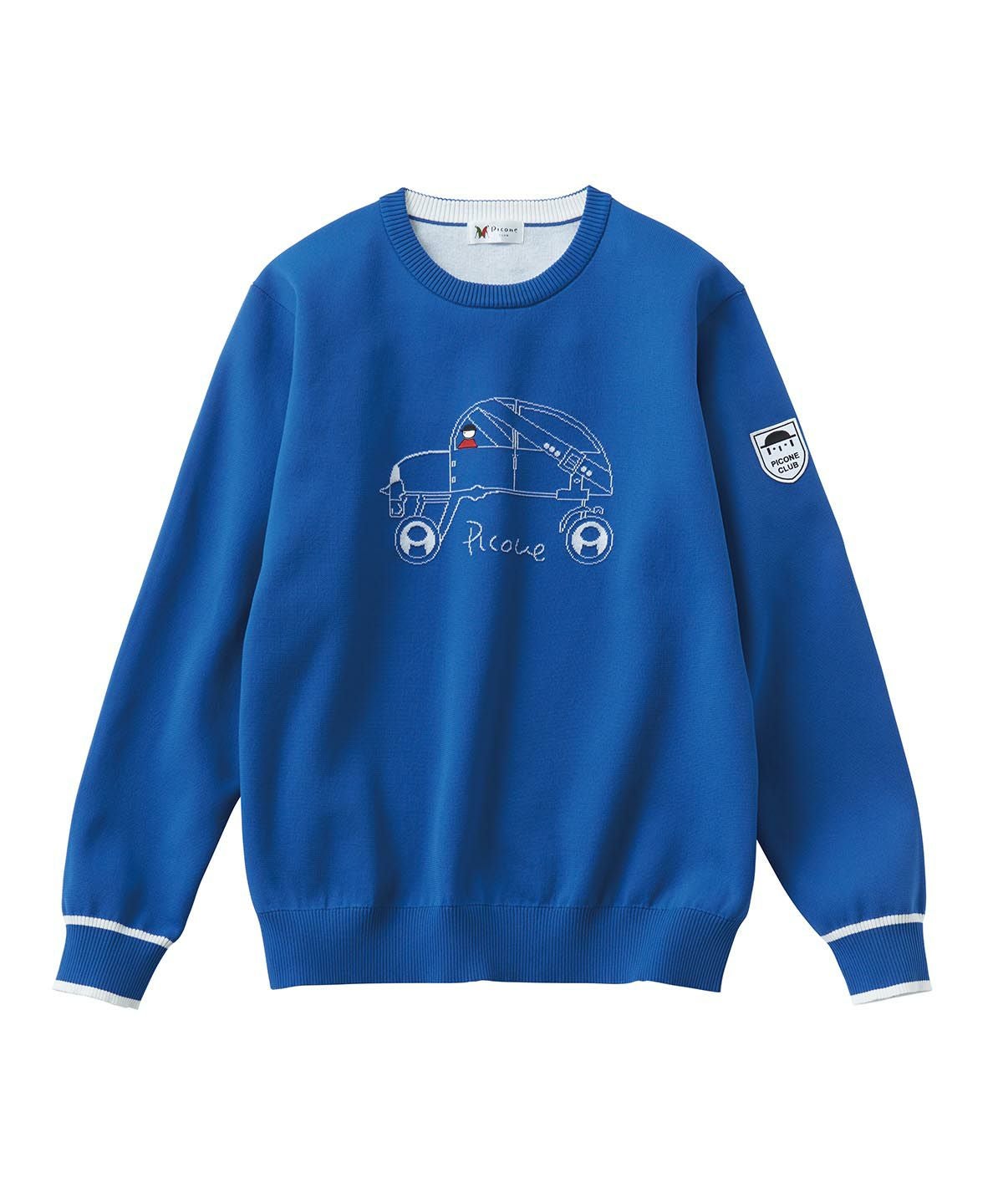 メンズ】コットン混車柄ニット|ピッコーネクラブ-アウトレット