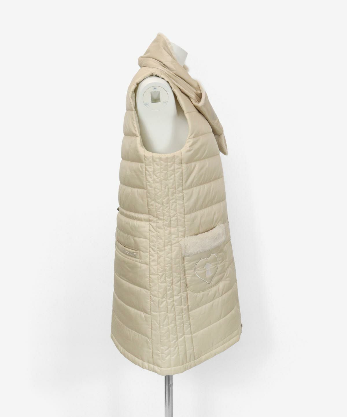 撥水中綿ロングベスト|ピッコーネクラブ-アウトレット- - ゴルフウェア