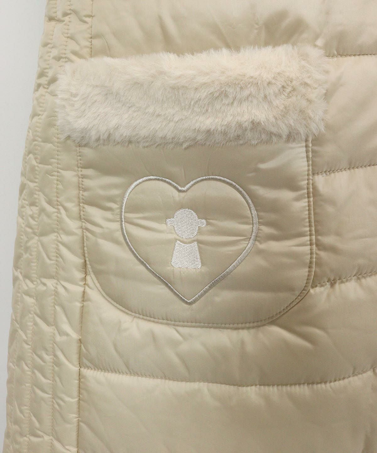 撥水中綿ロングベスト|ピッコーネクラブ-アウトレット- - ゴルフウェア