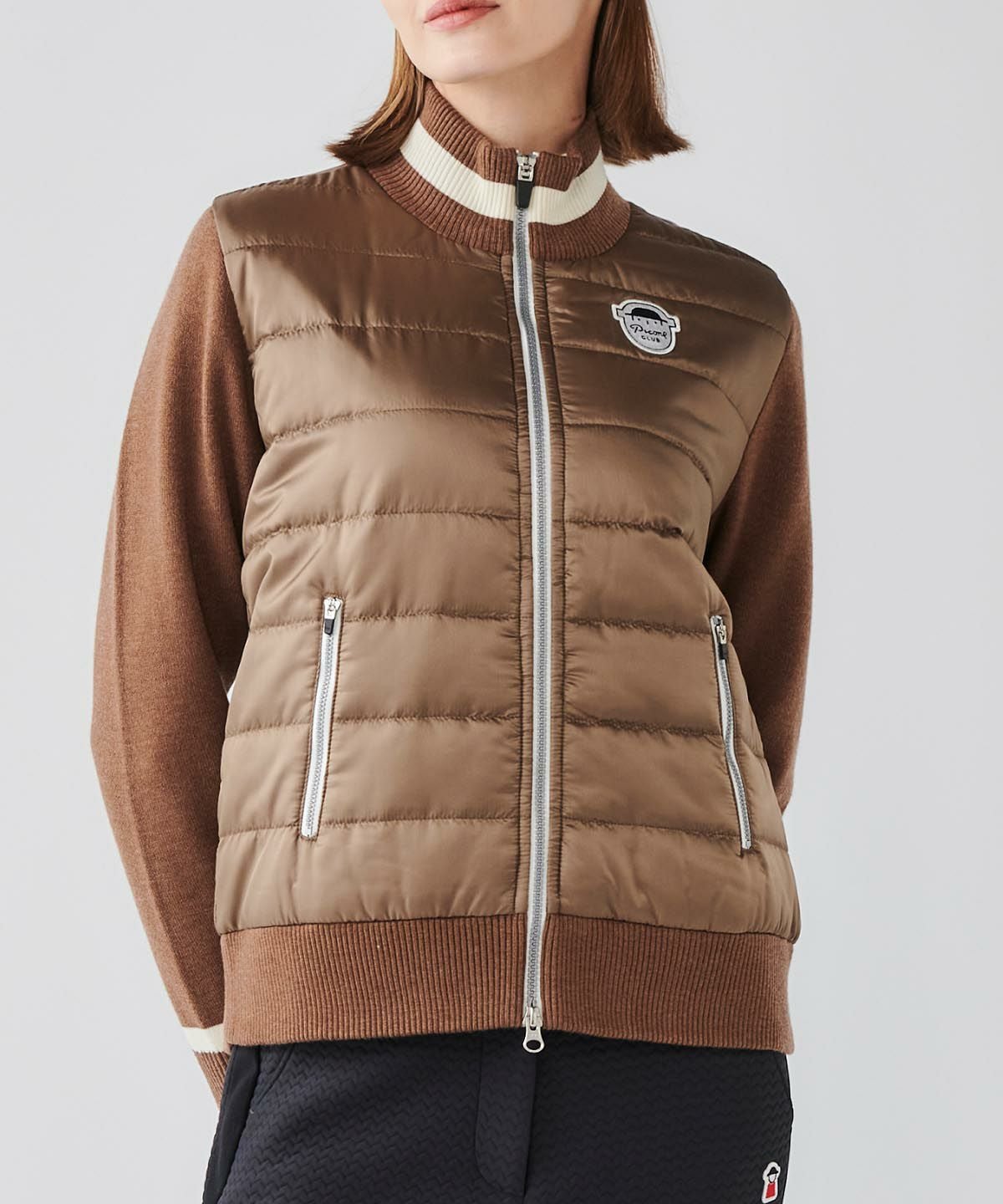 撥水中綿ロングベスト|ピッコーネクラブ-アウトレット- - ゴルフウェア