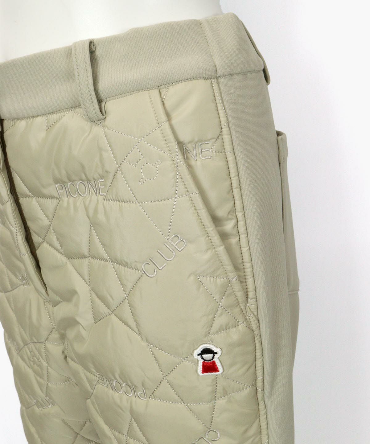 星柄刺繍中綿パンツ|ピッコーネクラブ-アウトレット- - ゴルフウェアや