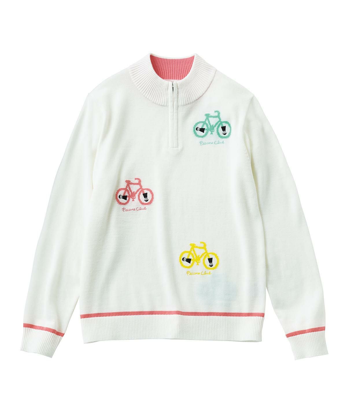 コットン混UV冷感ハイネックプルオーバー|ピッコーネクラブ