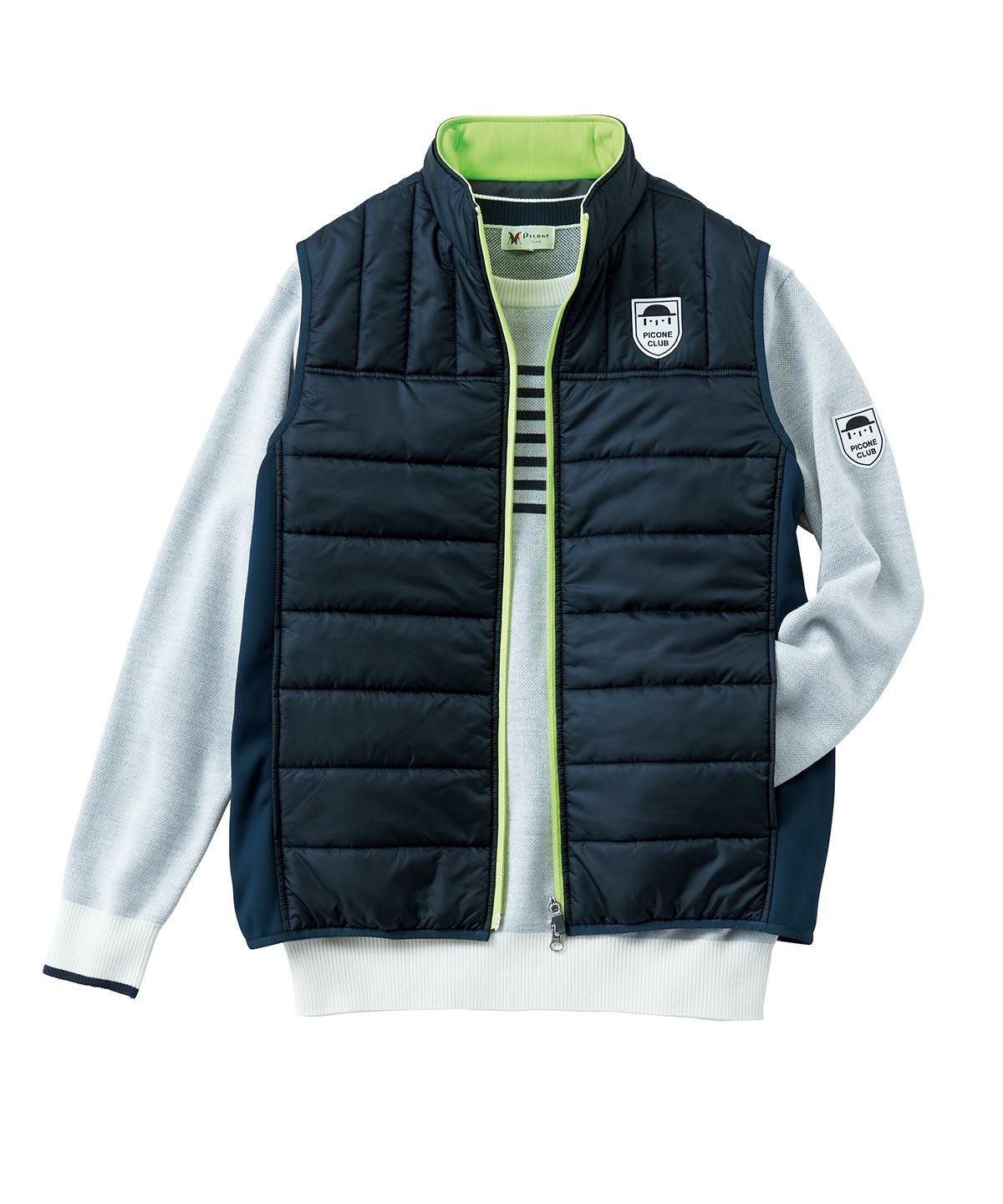 メンズ】キルト中綿切替ベスト|ピッコーネクラブ-アウトレット