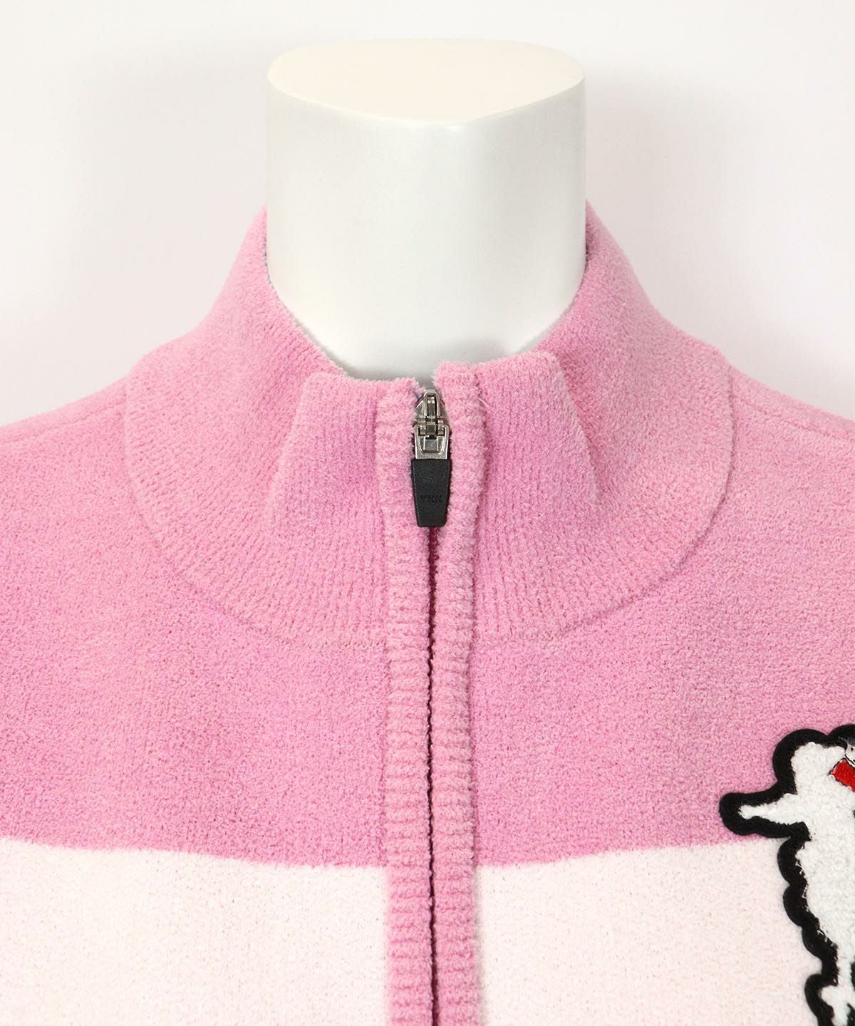 プードル刺繍ニットブルゾン|ピッコーネクラブ-アウトレット- - ゴルフ