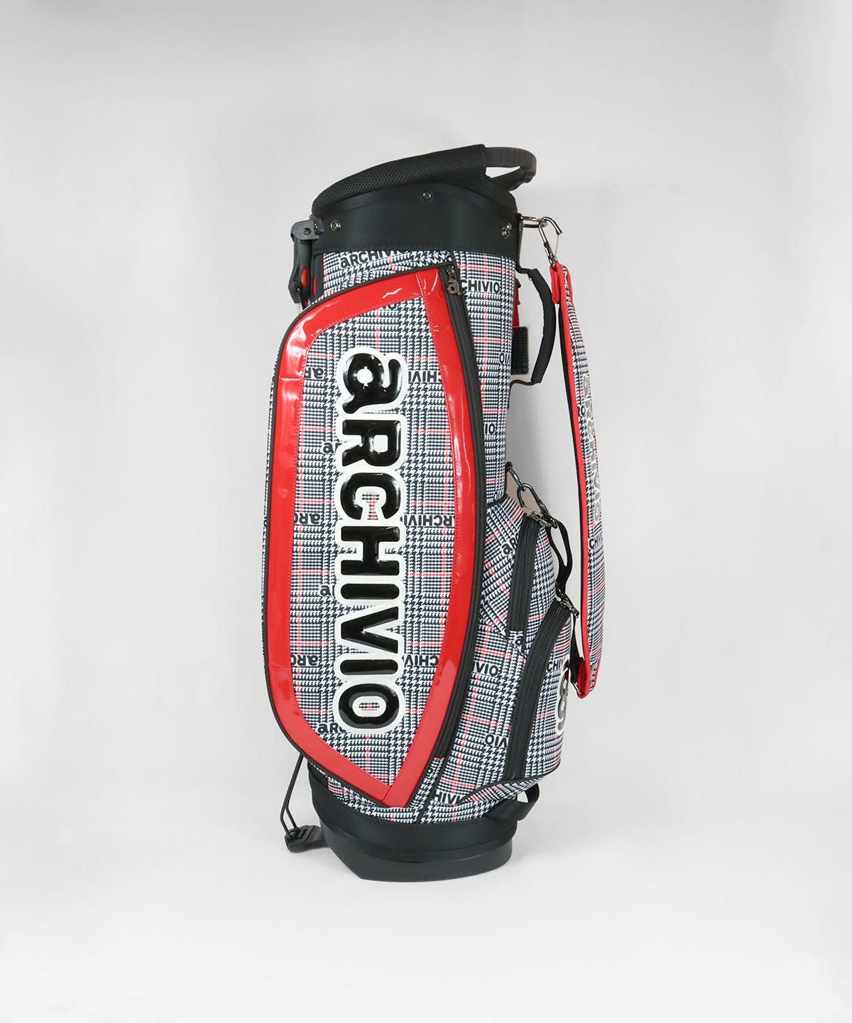 グレンチェック柄キャディバッグ|アルチビオ - ゴルフウェアや婦人服通販