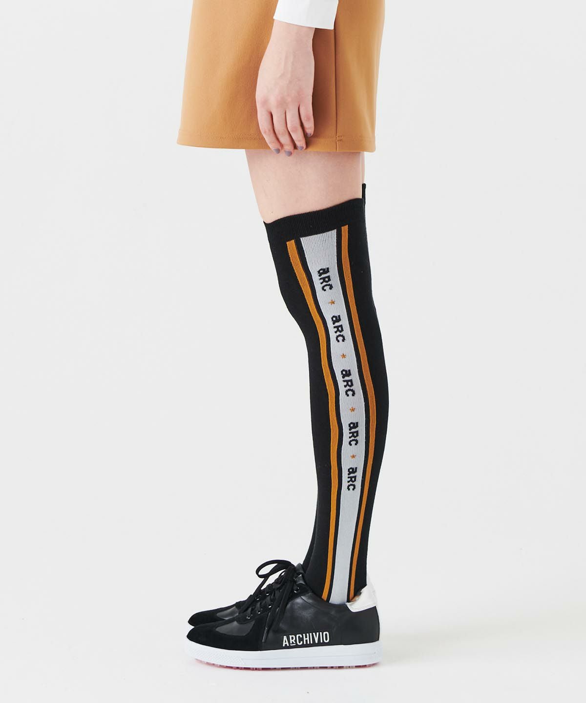 ロゴラインハイソックス|アルチビオ-アウトレット- - ゴルフウェアや